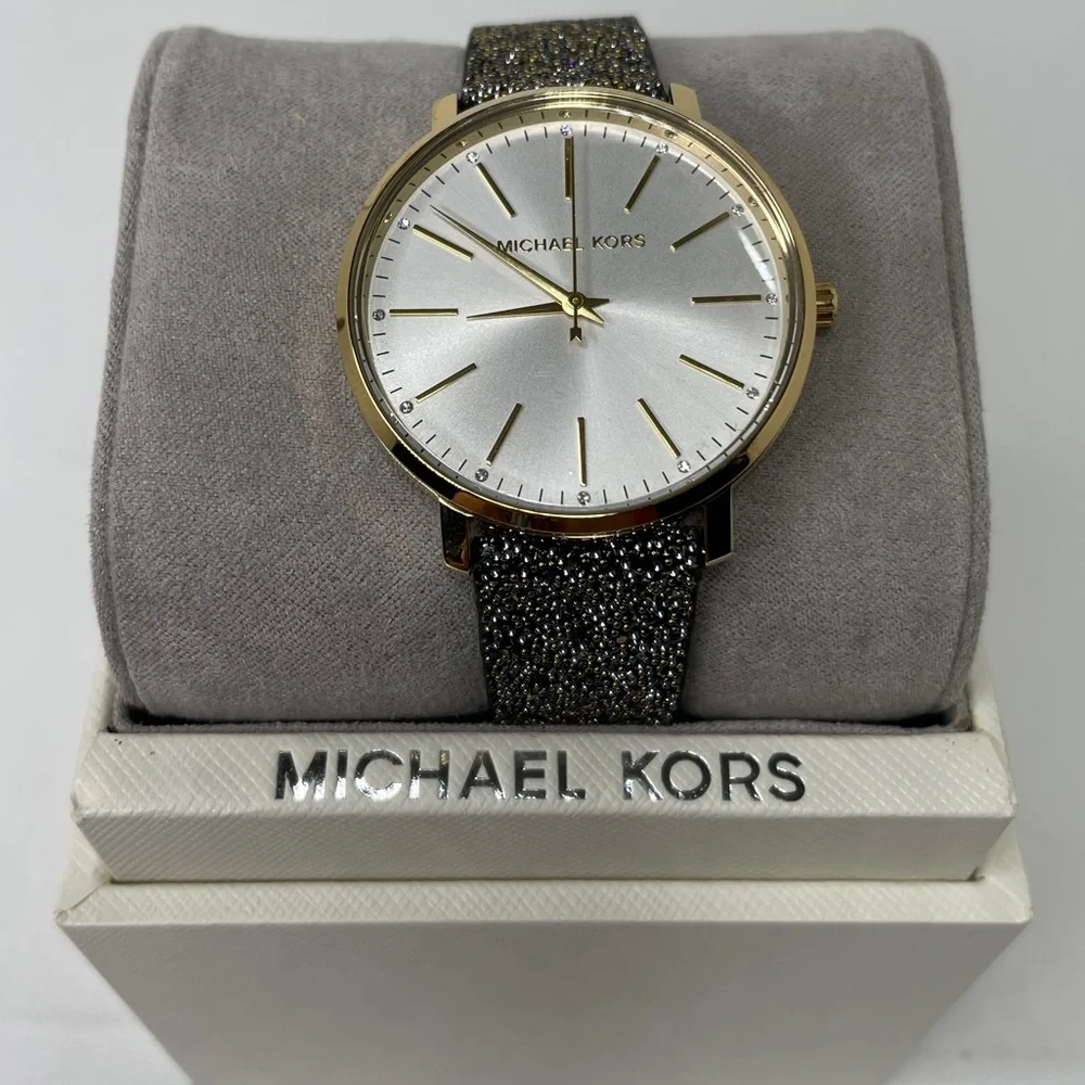 Michael Kors Pyper Swarovski Crystal Black Watch MK2878‎